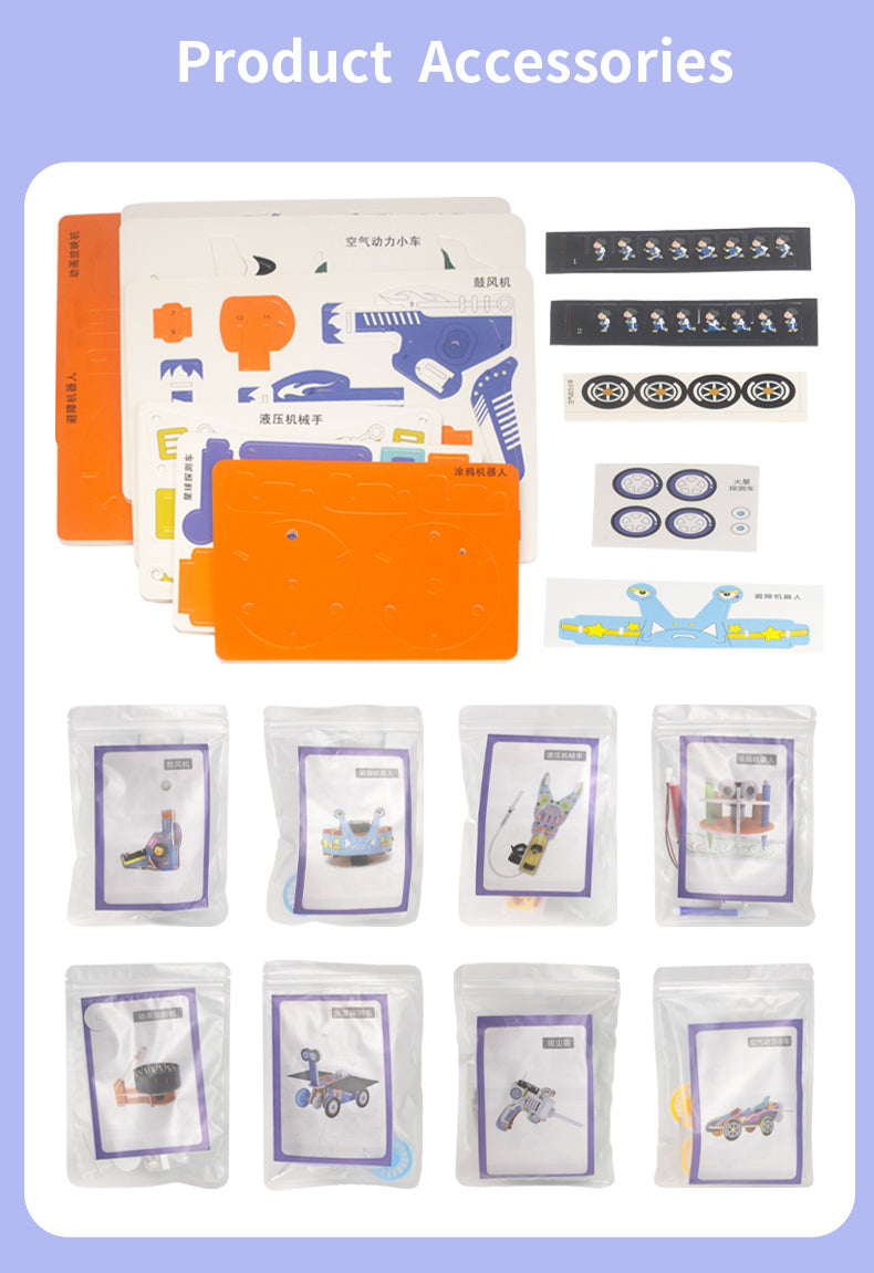 DIY 8-in-1 STEM Robot Kit (TXMR-022)
