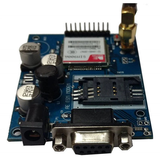 SIM900A GSM GPRS Module with RS232 Interface and SMA Antenna(Made in India)
