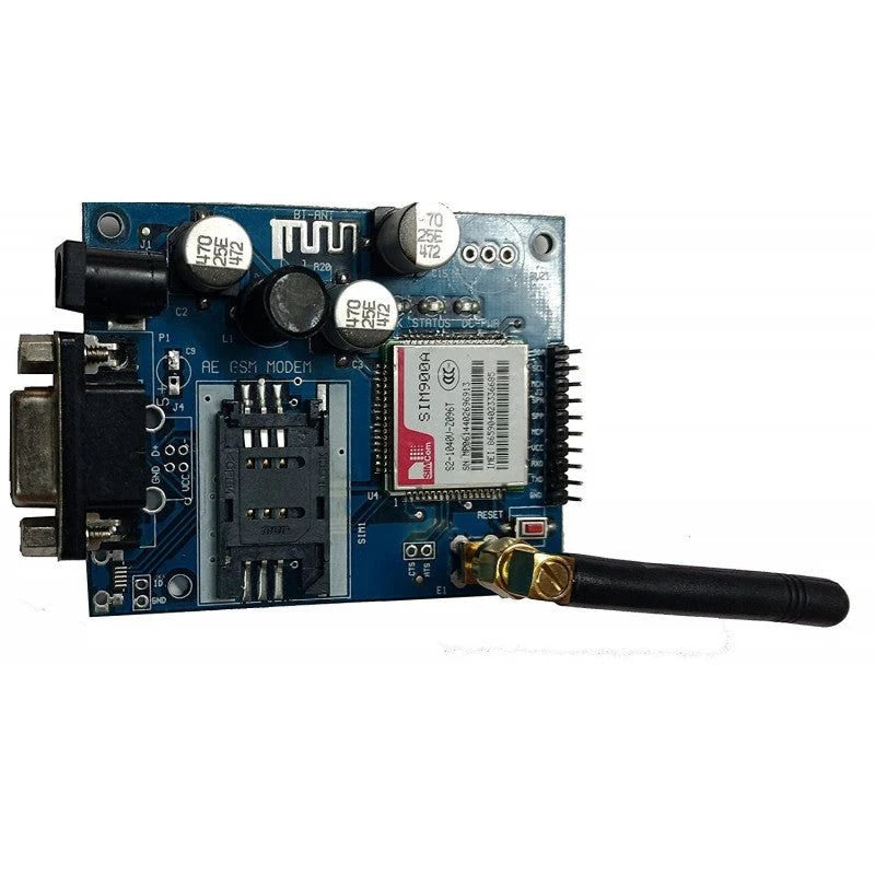 SIM900A GSM GPRS Module with RS232 Interface and SMA Antenna(Made in India)