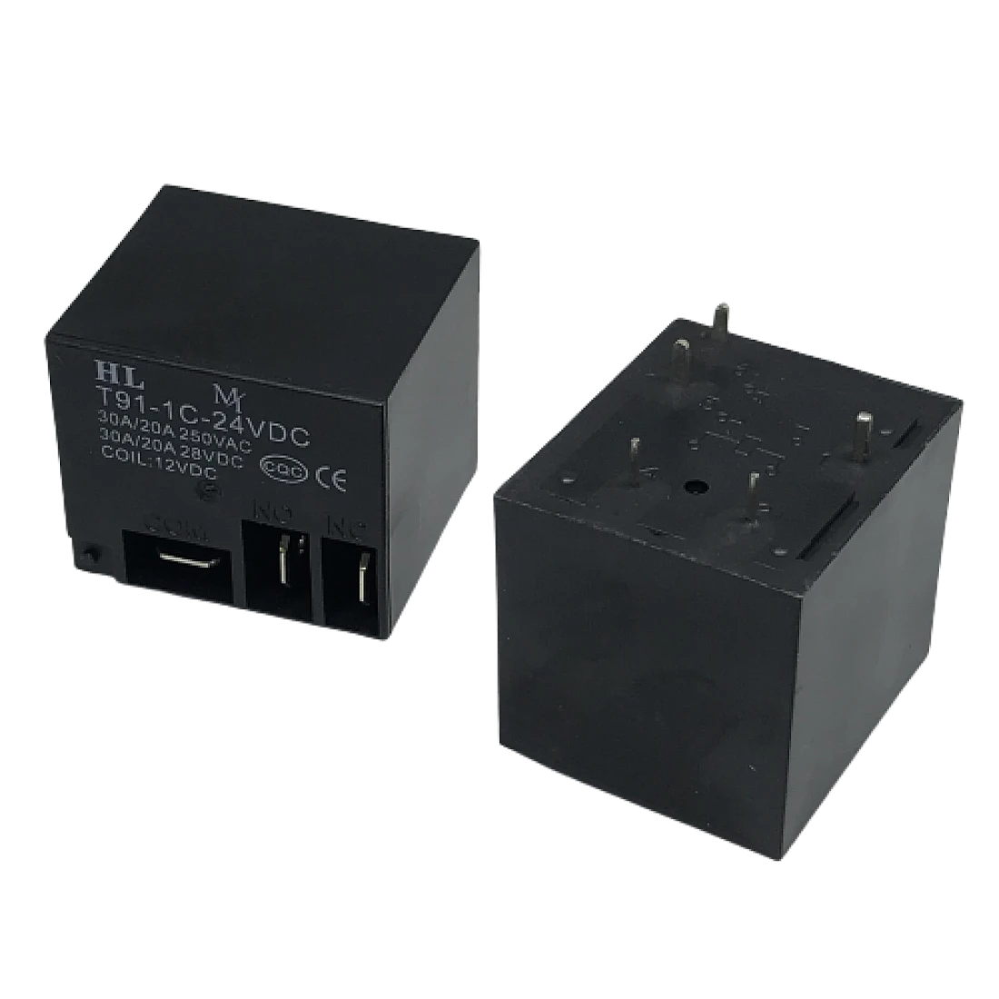 24V 30A Sugar Cube Relay (HLS-T91(16F)-1)