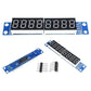 MAX7219 8 Digit Led Tube Display Control Module